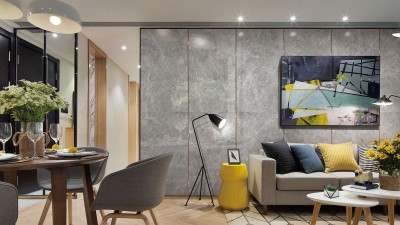 大理石系列-波比斯灰（淺灰）